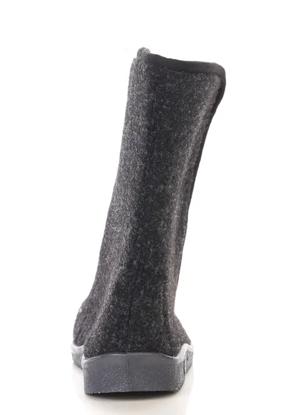 Winter man's boot — Stock Photo, Image