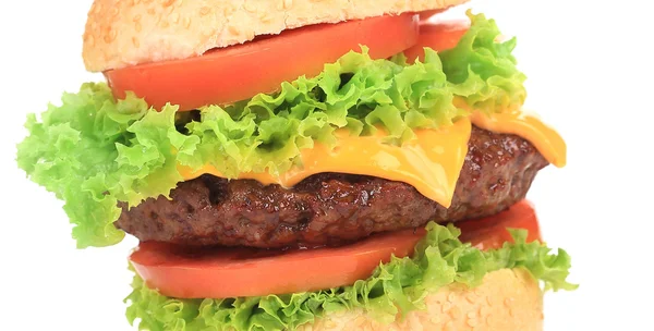 Grote hamburger — Stockfoto