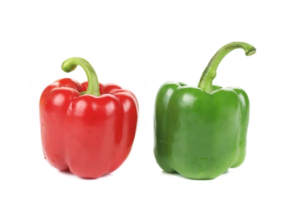 Sweet red and green pepper — Stock Photo, Image
