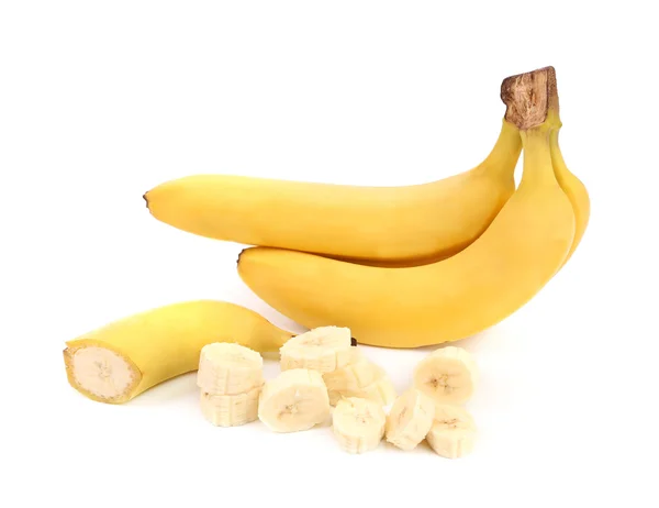 Bananas and slices — Stock Photo, Image