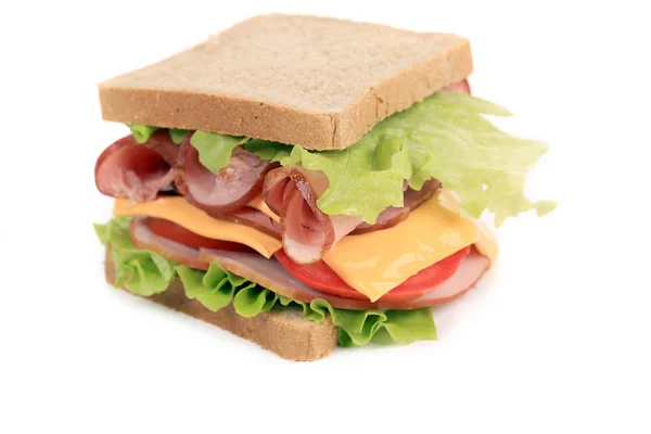 Čerstvé toasty sendvič — Stock fotografie