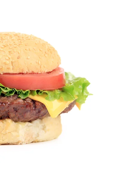 Fast food hamburger. — Stok fotoğraf