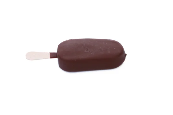 Ein Schokoladen-Vanille-Eis — Stockfoto