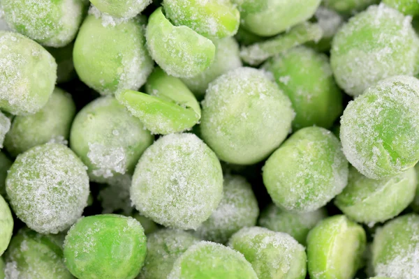 Guisantes verdes congelados —  Fotos de Stock