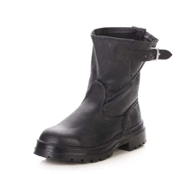 Black kersey boot — Stock Photo, Image