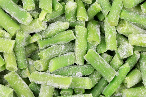 Frozen green beans — Stock Photo, Image