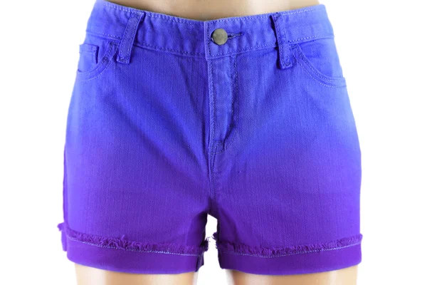 Frauen Jeans Shorts — Stockfoto