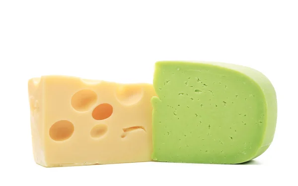 Varios tipos de composición de queso —  Fotos de Stock