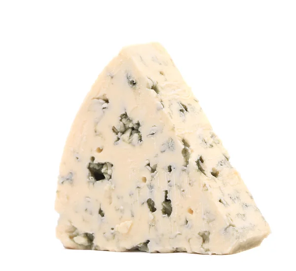 Tranche de fromage bleu dor . — Photo