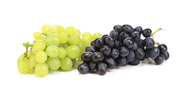 Black and green ripe grapes. — Stock Photo, Image