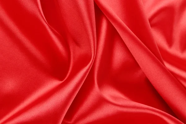 Fundo de seda vermelho — Fotografia de Stock