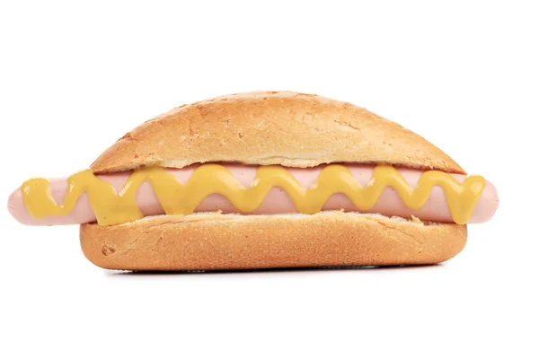 Hot Dogs à la moutarde — Photo