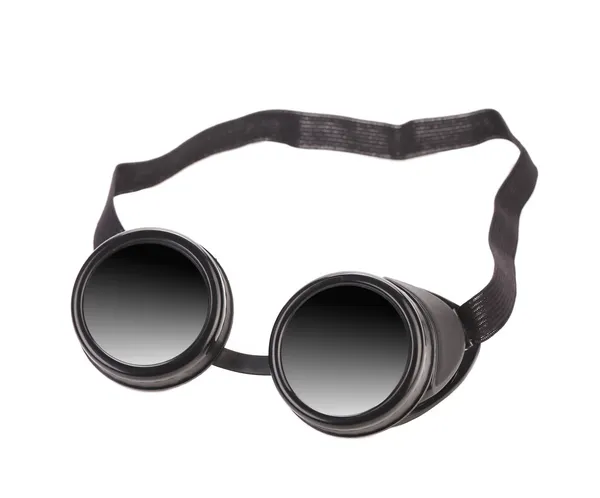 Black goggles for eye protection — Stock Photo, Image