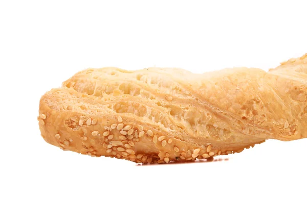Background of bread white sesame — Stock Photo, Image