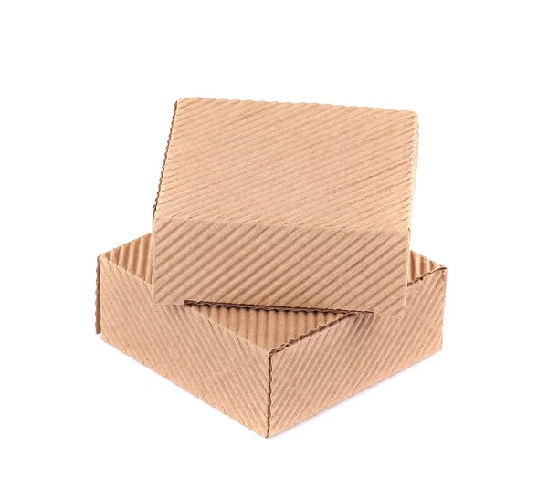 Stacks of cardboard boxes — Stock Photo, Image