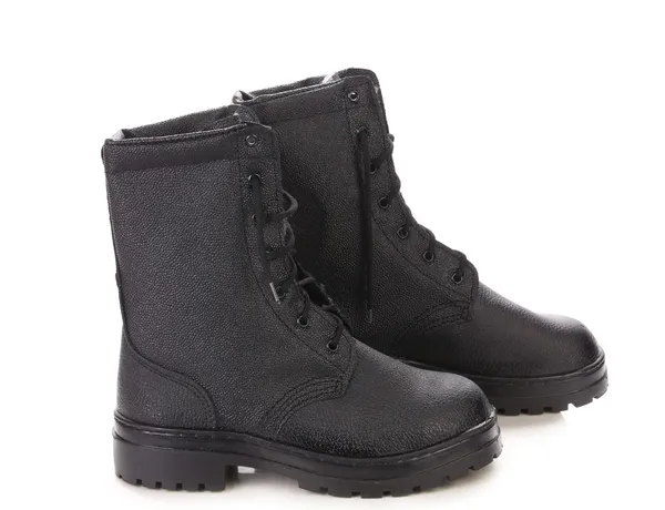 Black boots — Stock Photo, Image