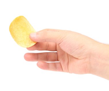 patates cipsi tutan el