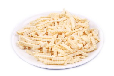 donmuş kızarmış patates.