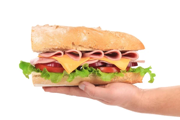 Bir yandan sandviç — Stok fotoğraf