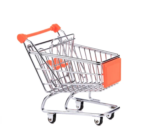 Shopping supermarket cart — Stock Photo, Image