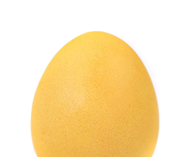 Жовте пасхальне яйце . — стокове фото