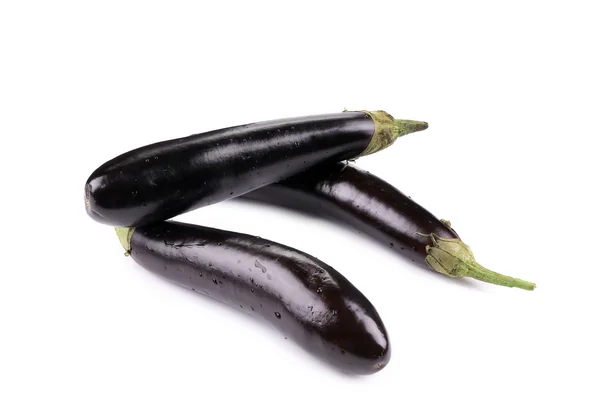 Bouquet de grandes aubergines . — Photo