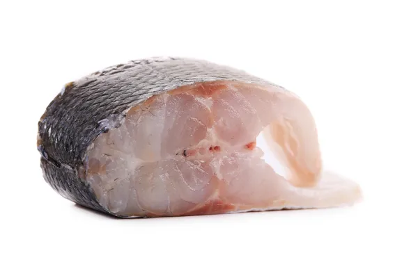 Fresh steaks of seabass. — Stock Photo, Image