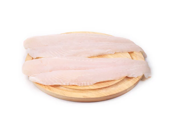 Verse zalmfilet van pangasius. — Stockfoto