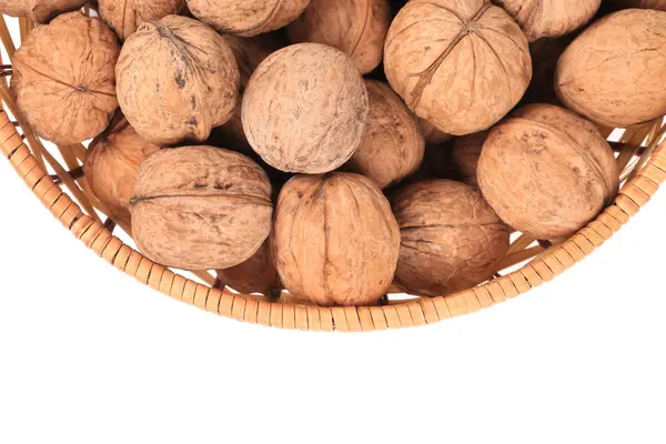 Cesta de nueces — Foto de Stock