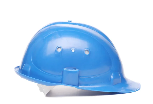 Blue hard hat — Stock Photo, Image