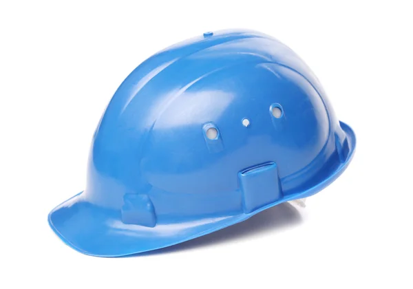 Niebieski kapelusz twardy — Zdjęcie stockowe