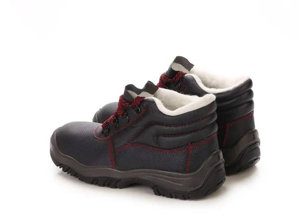 Black men sport boots. — Stock Photo, Image