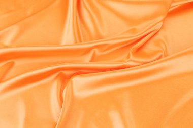 parlak turuncu saten.