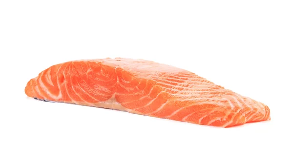 Filetto di salmone crudo. — Foto Stock
