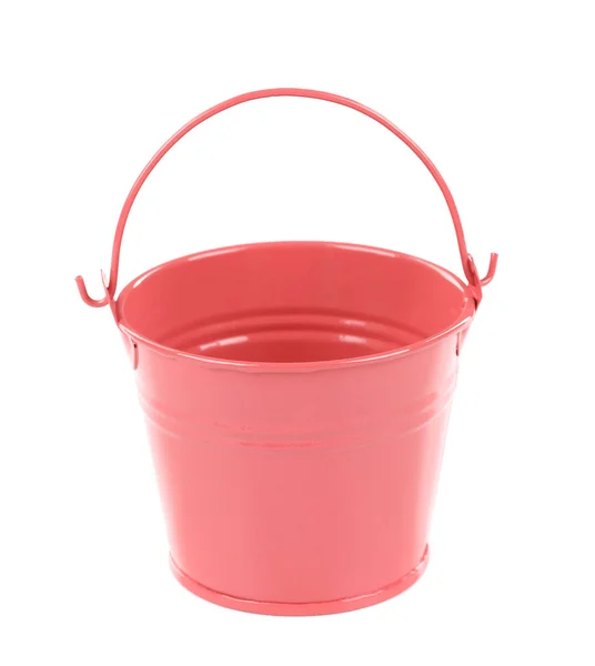 Pink pail. — Stock Photo, Image