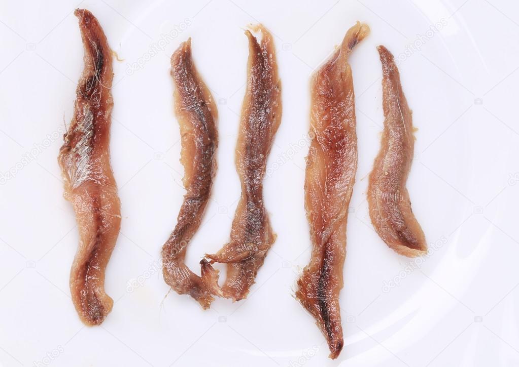 Marinated anchovies. Stock Photo by ©indigolotos 43808989