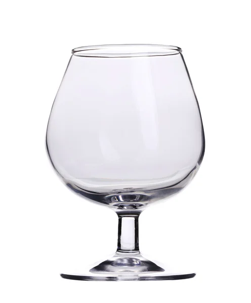 Vaso de brandy vacío — Foto de Stock