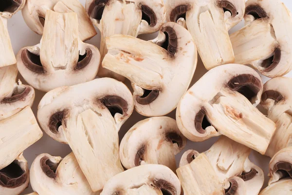 White mushrooms — Stock Photo, Image