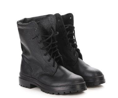 Man's boots siyah.