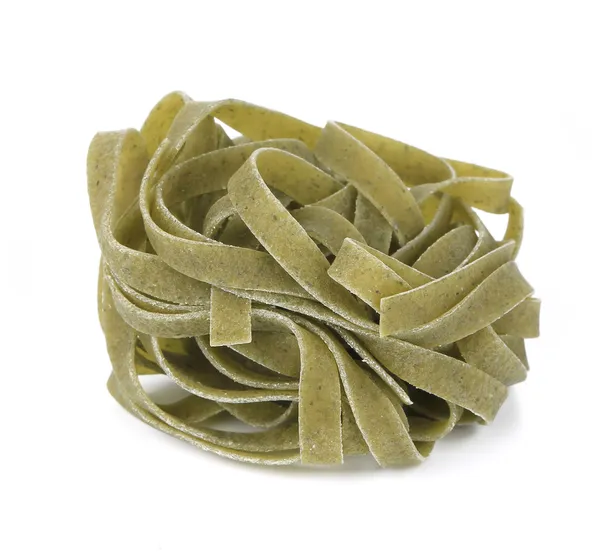 Tagliatelle paglia pasta italiana . —  Fotos de Stock