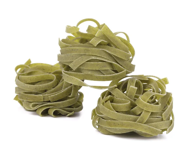 Tagliatelle paglia Italiaanse pasta. — Stockfoto