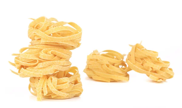 Tagliatelle paglia pâtes italiennes . — Photo