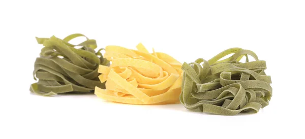 Tagliatelle paglia italian pasta — Stock Photo, Image