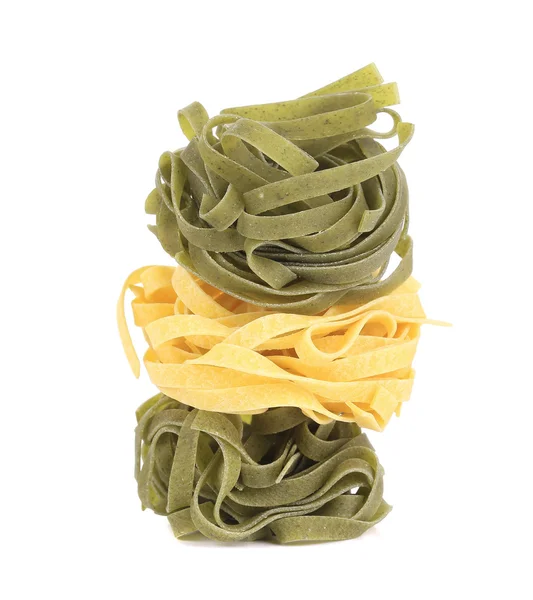 Tagliatelle paglia italian pasta — Stock Photo, Image