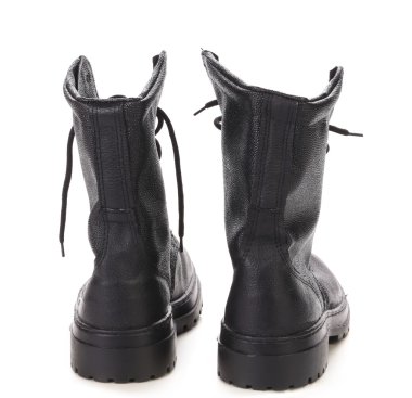 Man's boots siyah.