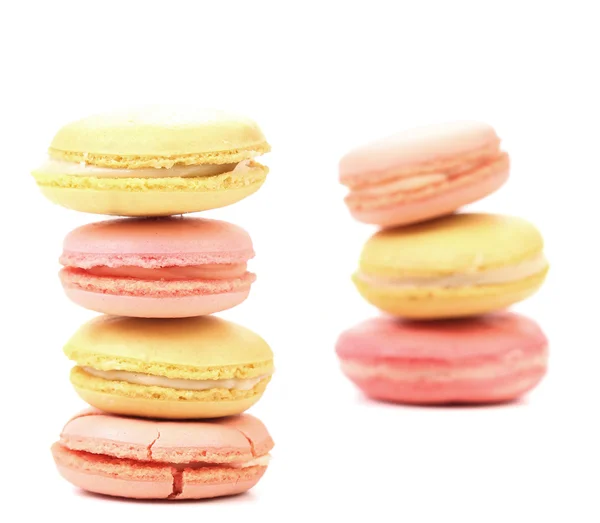 Stosy macaron ciasta — Zdjęcie stockowe