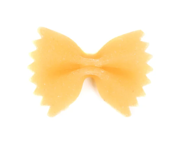 Jedna žlutá farfalle — Stock fotografie
