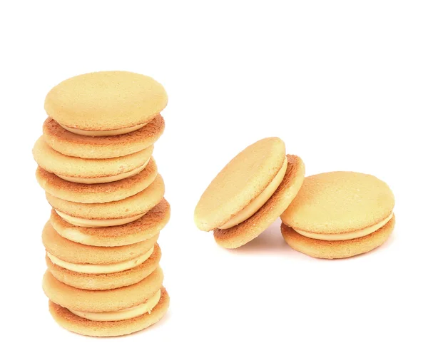 Biscuit sandwich — Stock Photo, Image