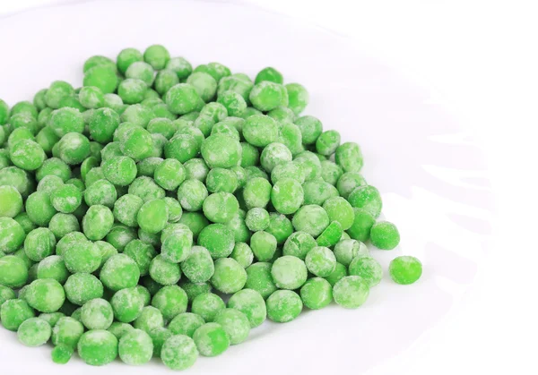 Guisantes verdes congelados —  Fotos de Stock