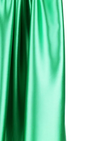 Smaragdgrüne Seide — Stockfoto